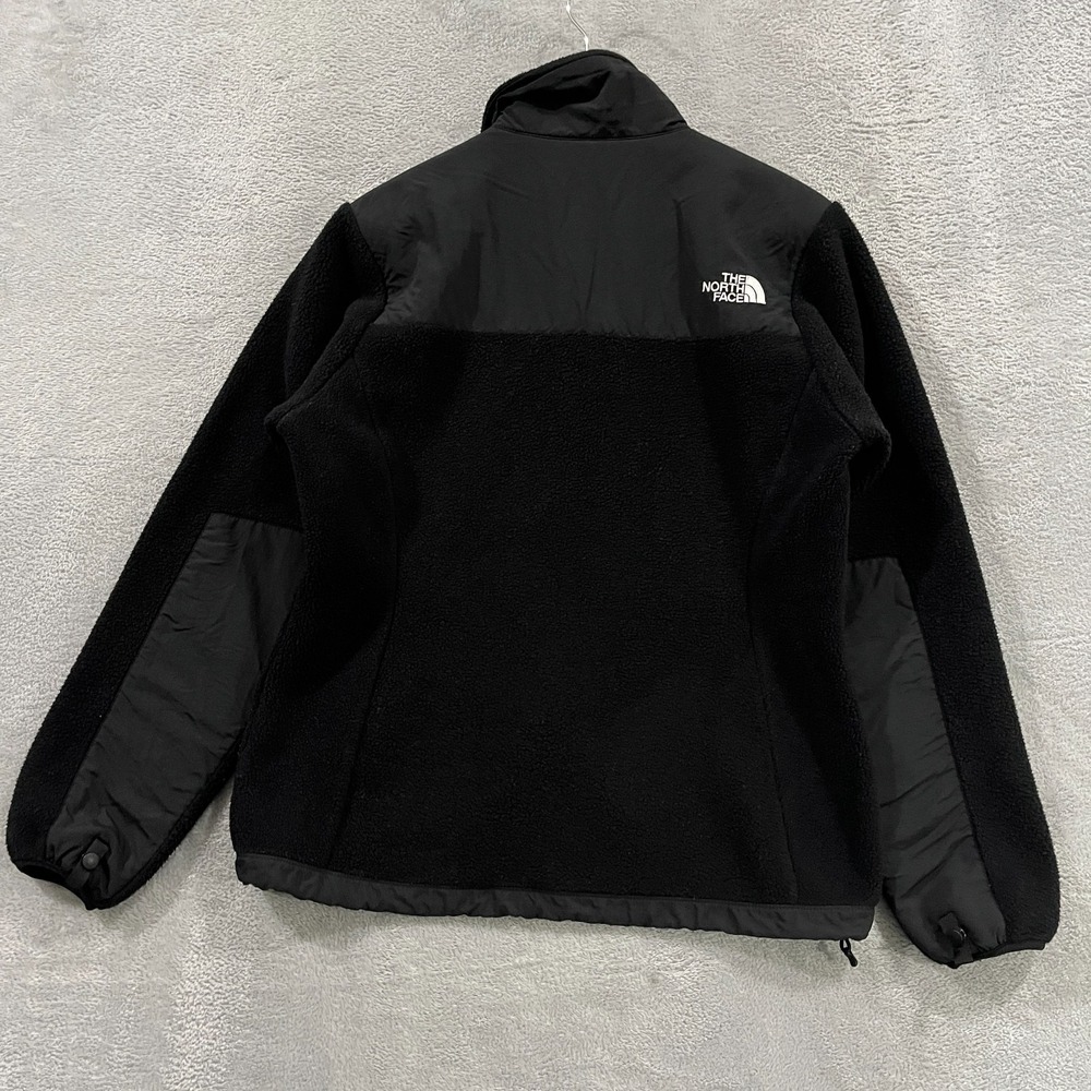 The North Face Jacket Womens Medium Black Denali Fleece Polartec Outdoor Hiking - Picture 2 of 10